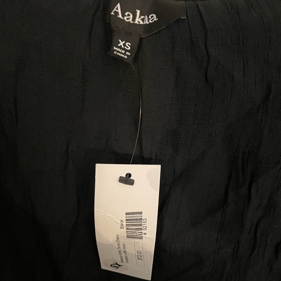 NWT Aakaa Flouncy Strapless Maxi Dress - Picture 8 of 8